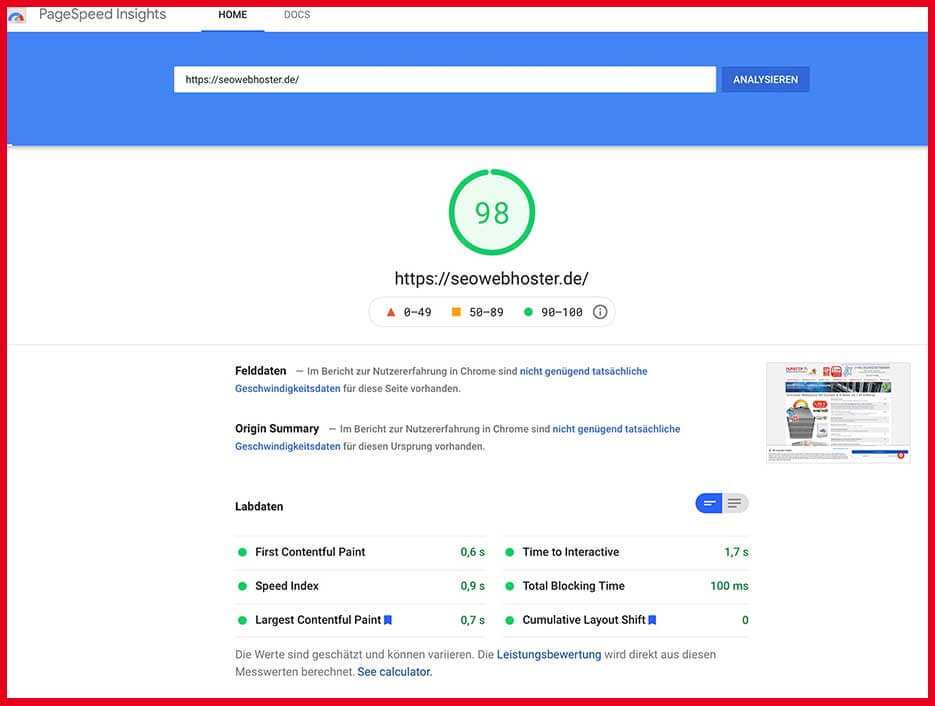 Schneller Webspace bei HOSTING STATION55